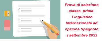 Prueba de admisión Sección Española de Sasari