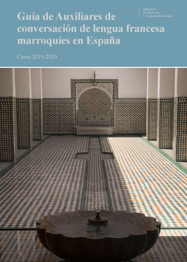 Portada guía de auxiliares de conversación de lengua francesa marroquíes en España