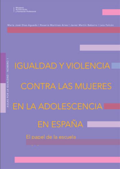 Portada de publicación . Título y barras de colores sobre fondo morado con enlace a descarga de publicación