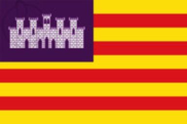 Bandera de la Comunidad Autónoma de la llles Balears