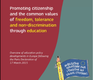 Promoting citizenship and the common values of freedom, tolerance and non-discrimination through education