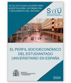 cubierta El perfil socioeconómico del estudiantado Universitario en España (2024)