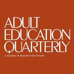 logotipo Adult education quarterly