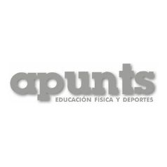 logotipo Apunts. Educación física y deportes