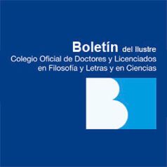 logotipo Boletín del Ilustre Colegio Oficial de Doctores y Licenciados en Filosofía y Letras y en Ciencias