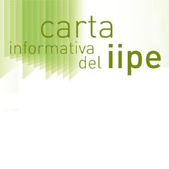 logotipo Carta informativa del IIPE