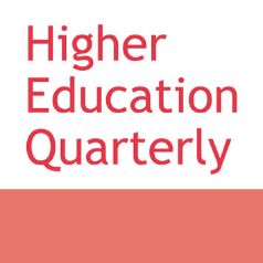 logotipo Higher education quarterly