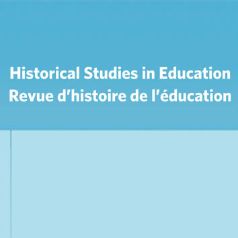 logotipo Historical studies in education