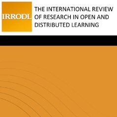 logotipo International review of research in open and distributed learning