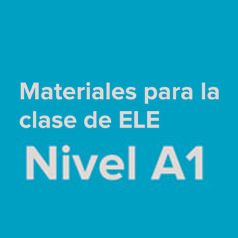 logotipo Materiales para la clase de ELE. Nivel A1