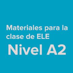 logotipo Materiales para la clase de ELE. Nivel A2