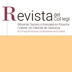 logotipo Revista del Col.legi Oficial de Doctors i Llicenciats en Filosofia i Lletres i en Ciències de Catalunya