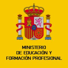 Logo del Ministerio de educación y Formación Profesional