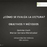 GemmaLluch MarianSerrano - Evaluar competencia lectora