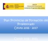 Portada del Plan de Formación Provincial 2016-17