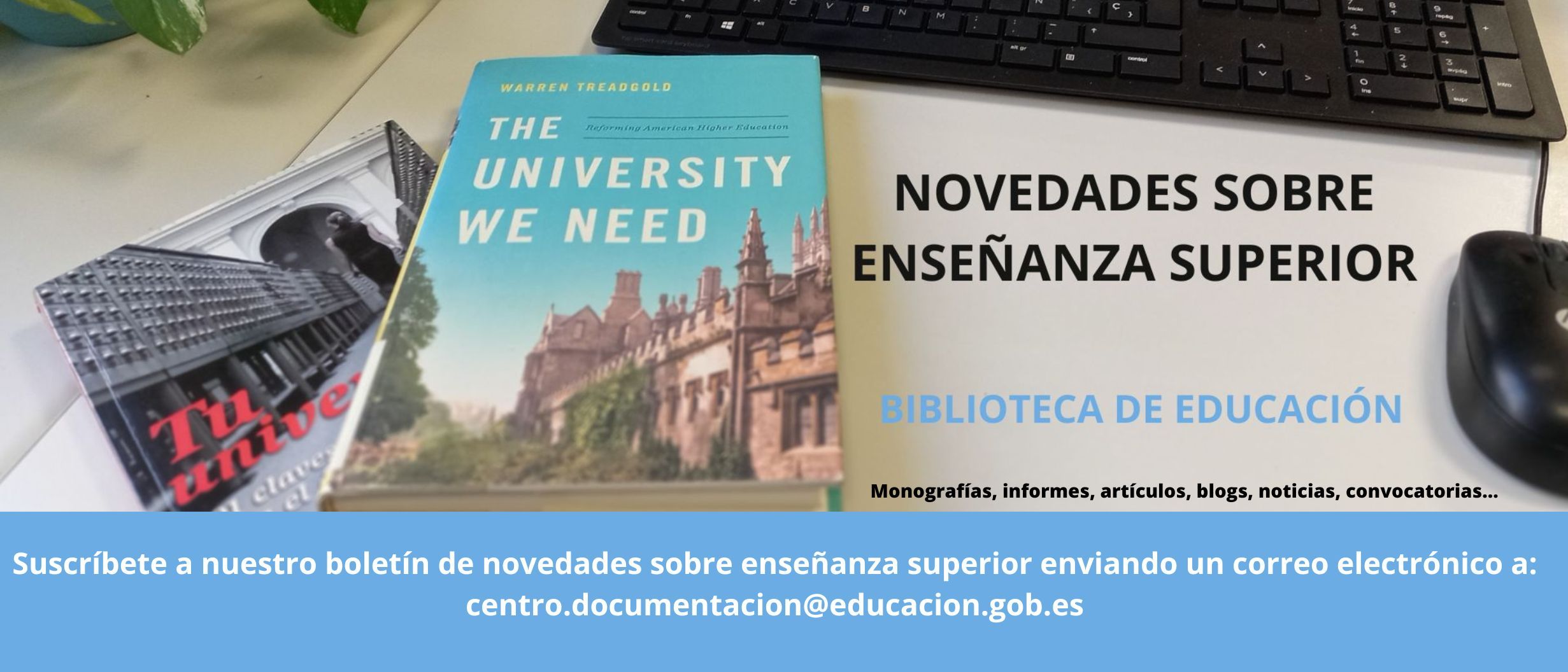 Boletín sobre enseñanza superior