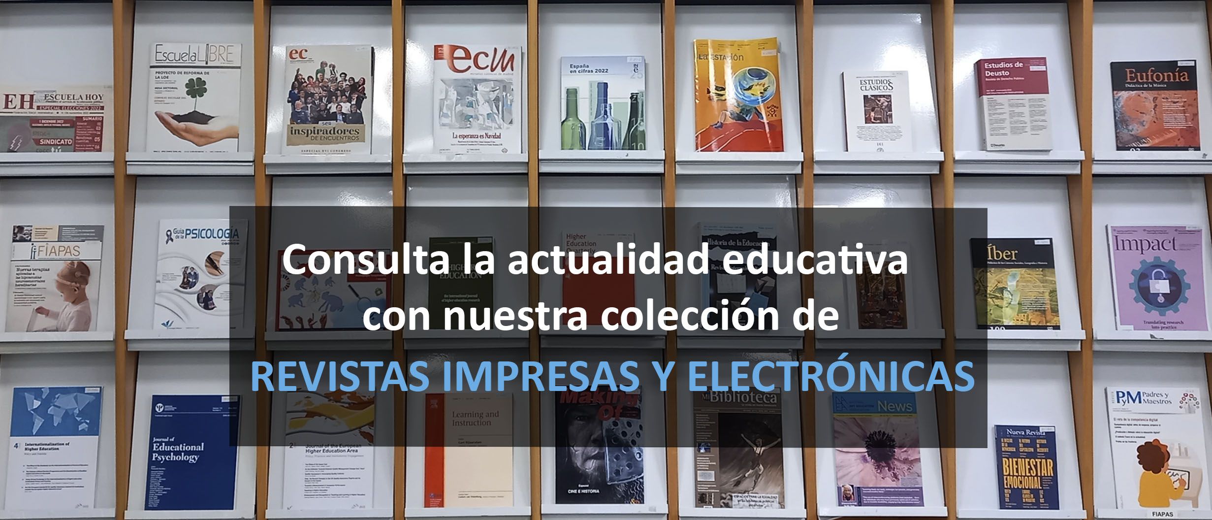 Revistas Biblioteca Educación