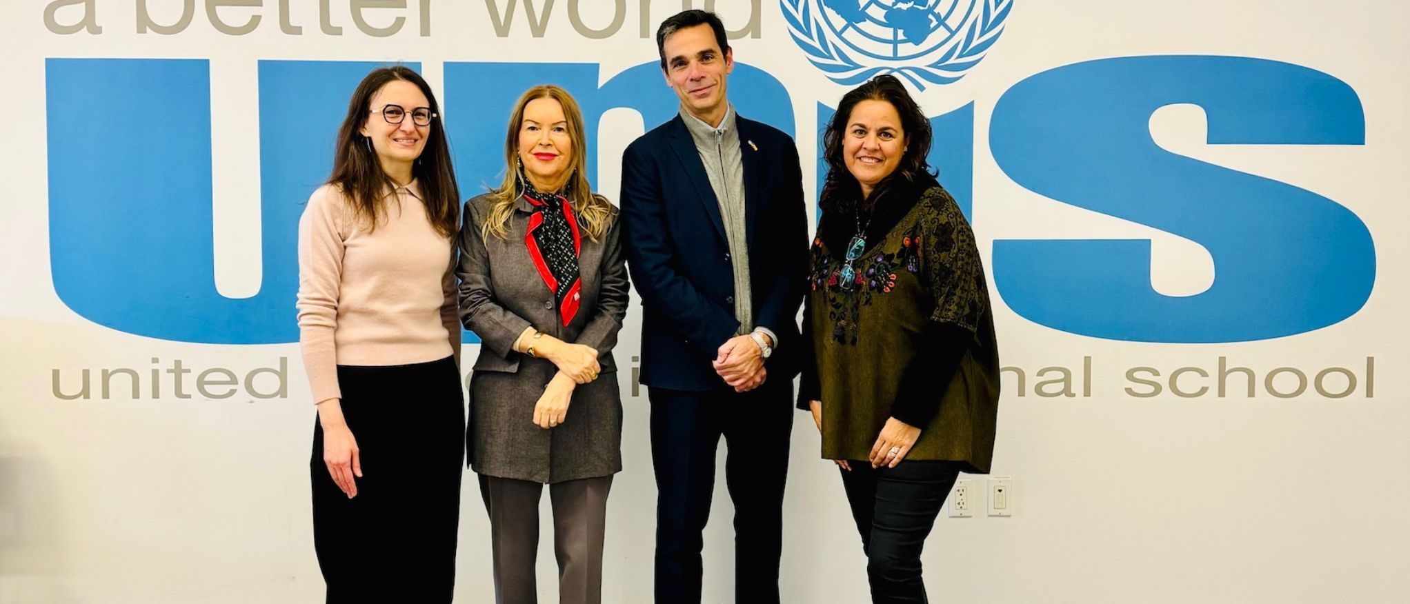 La Inspección Central visita la Sección Internacional Española en UNIS (United Nations International School) de Nueva York (EEUU).