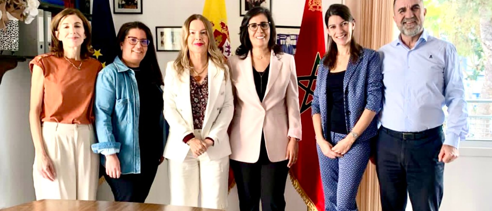 La Inspección Central visita el Instituto Español Juan Ramón Jiménez y se reúne con el AMPA en Casablanca (Marruecos).