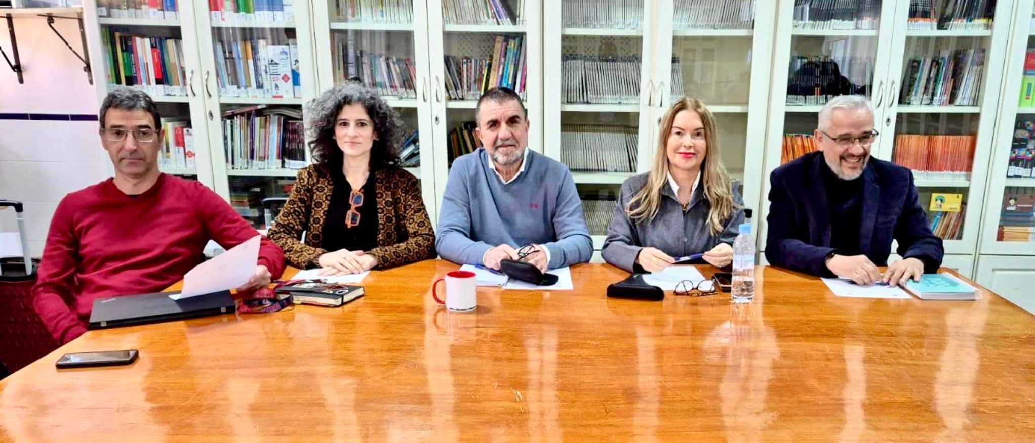 La Inspección Central visita el Colegio Español de Rabat y se reúne con el Comisión de Coordinación Pedagógica y el Equipo Directivo (Marruecos).