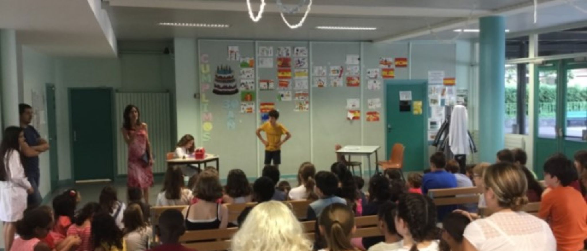 Encuentro teatral entre los alumnos de Bizanet y los de 6ème de la CSI Europole