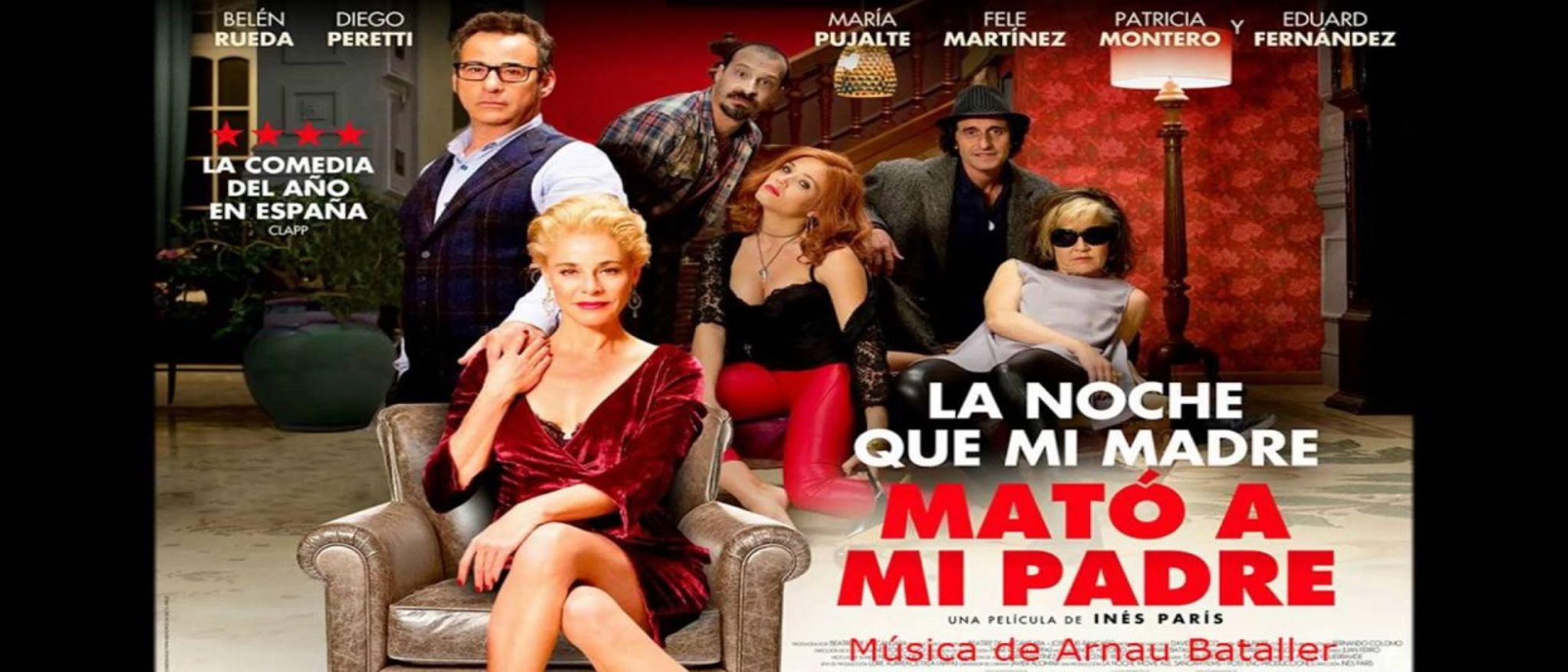 Cartel película La noche que mi madre mató a tu padre