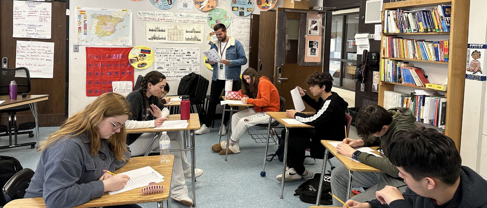 Auxiliar de conversación en el aula de español