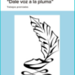 Logo del concurso "Dale voz a la pluma"