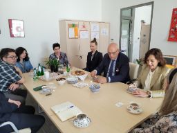 Visita al departamento de estudios ibéricos de la Universidad de Gdańsk 