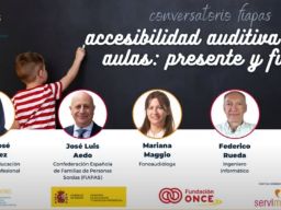 Conversatorio FIAPAS: «Accesibilidad auditiva en las aulas».