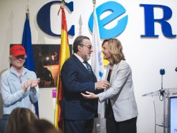 Pilar Alegría anuncia que el Gobierno concederá este martes la Gran Cruz al Mérito Deportivo a Miguel Carballeda, presidente del Comité Paralímpico