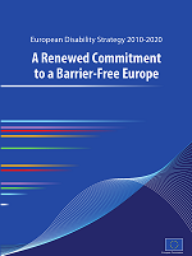 Portada de la Estrategia Europea de Discapacidad 2010-2020